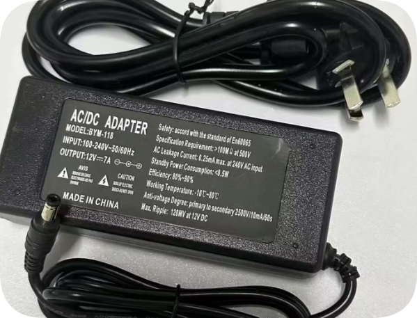 *Brand NEW*BYM-118 power adapter DC 12V 7A power adapter power supply transformer line